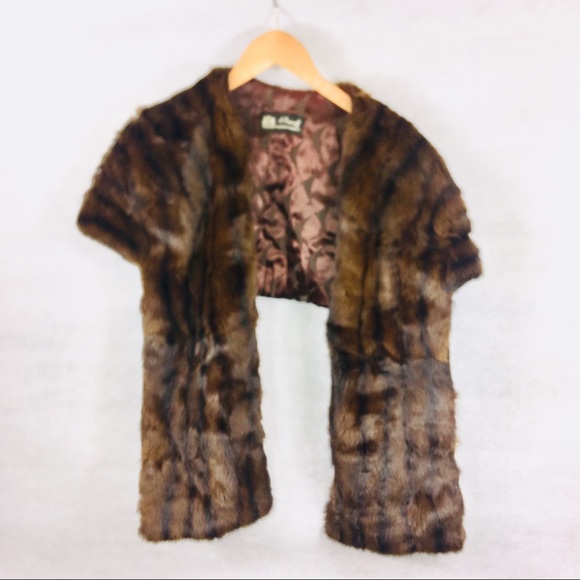 Accessories - Fur shall stole real fur